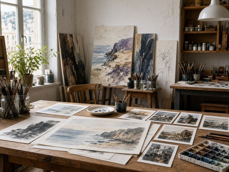 Portfolio review at Root Lemur House